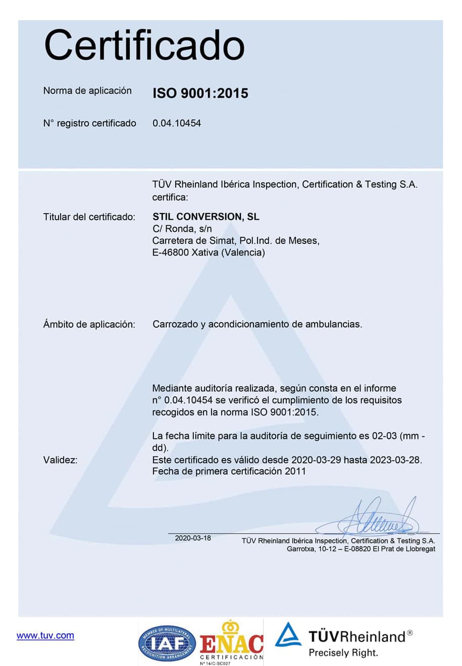 CERTIFICADO ISO